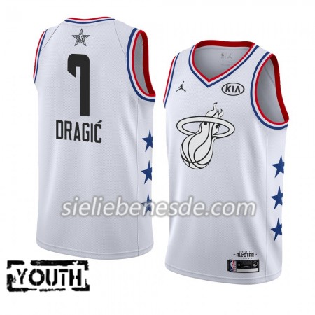 Kinder NBA Miami Heat Trikot Goran Dragic 7 2019 All-Star Jordan Brand Weiß Swingman